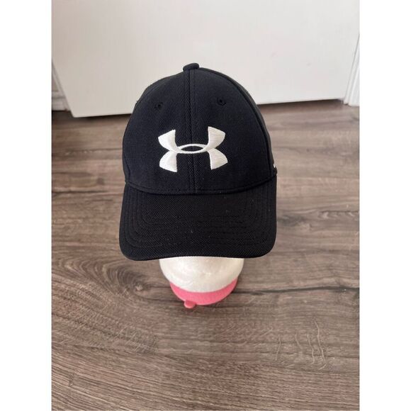 Under Armour Boys Youth  Stretch Fit Cap - Picture 1 of 5